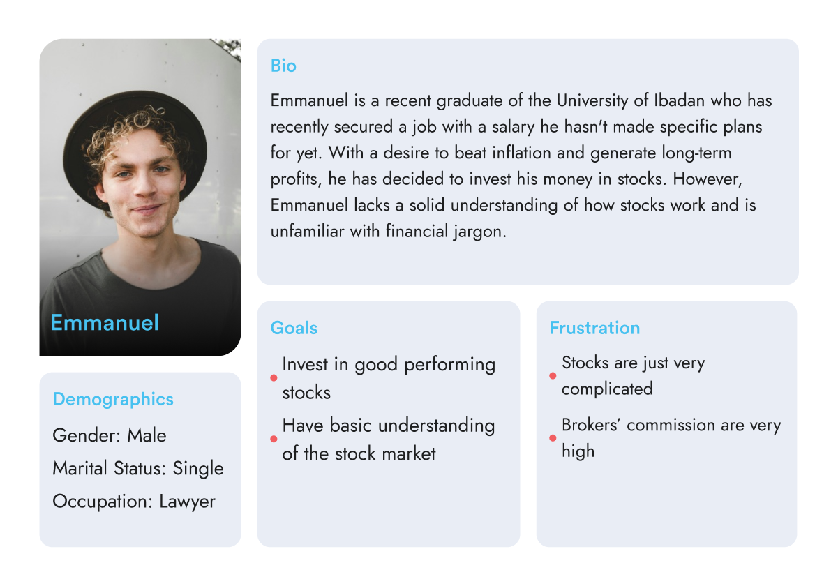 User survey - Emmnauel