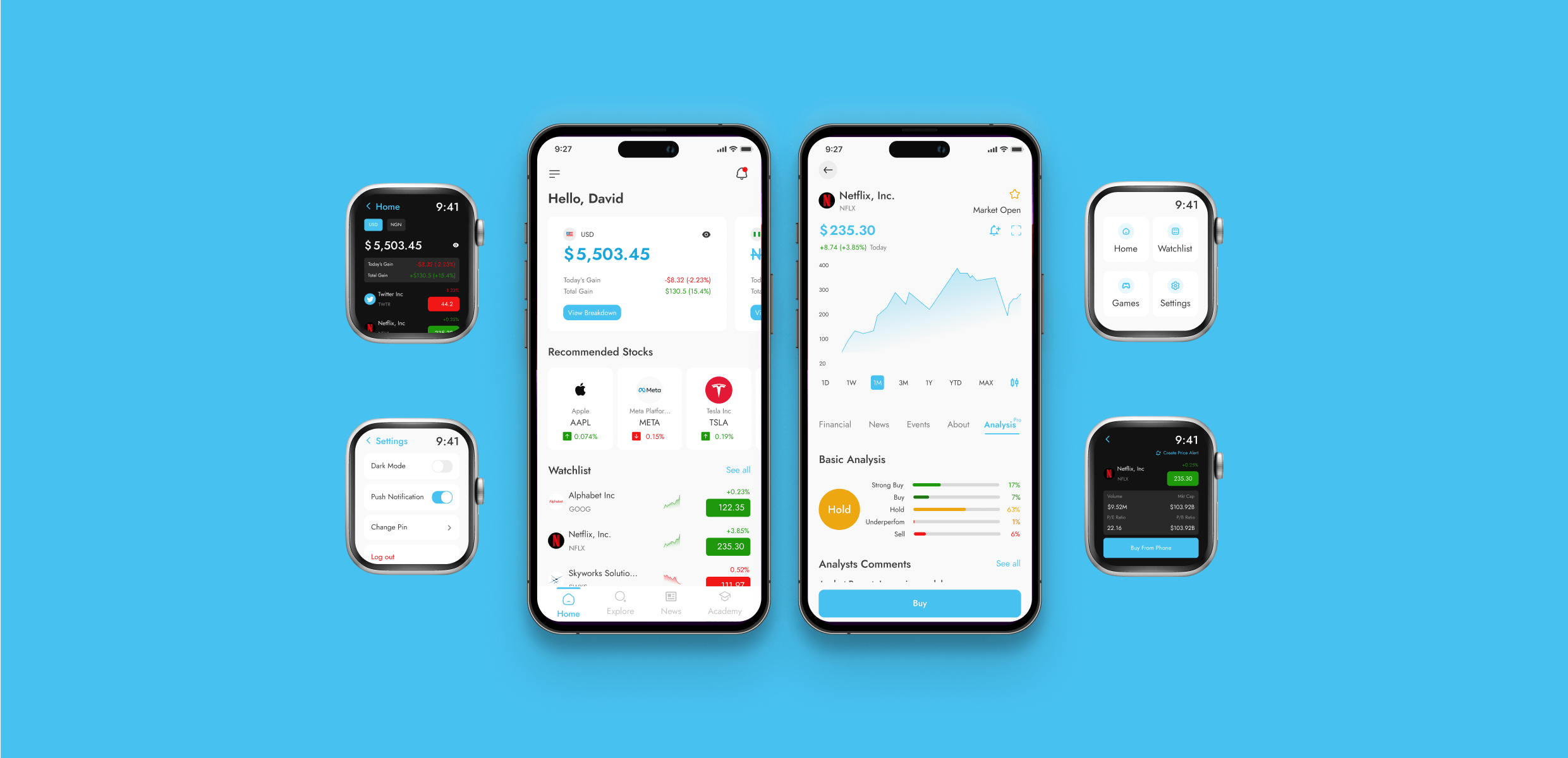 Increst simplifies investing in high-performing
                        stocks for beginners.